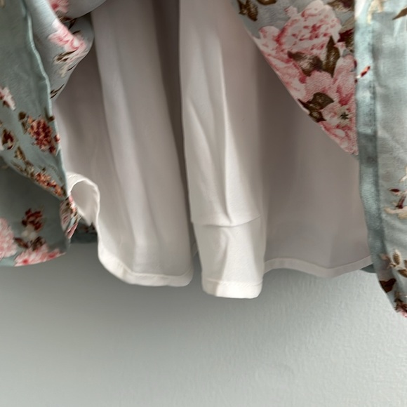 Storia romantic floral tiered ruffle mini dress - Picture 4 of 8